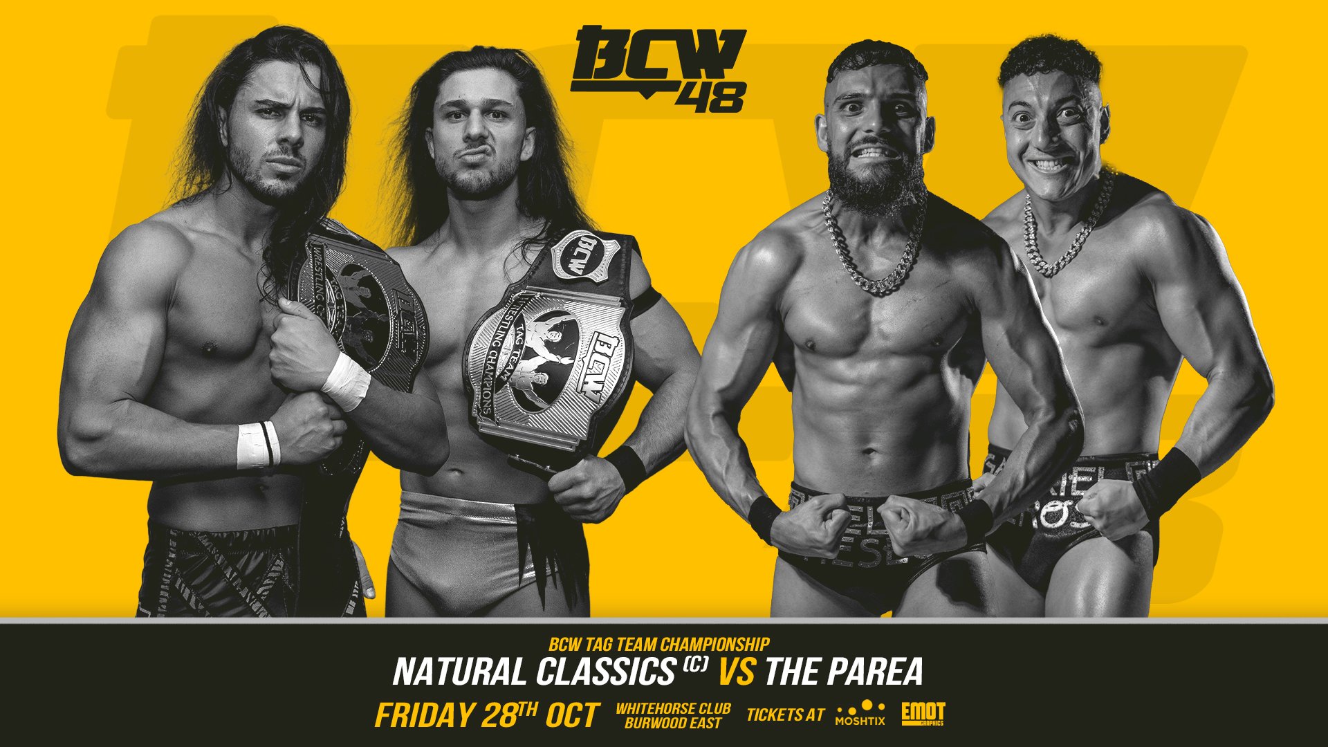 THE PAREA are coming for the NATURAL CLASSICS Battle Championship