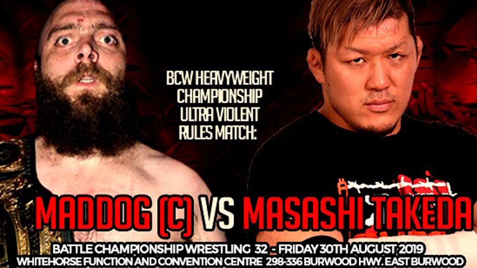 BCW32 Melbourne – Match Announcement 1 – Battle Championship Wrestling